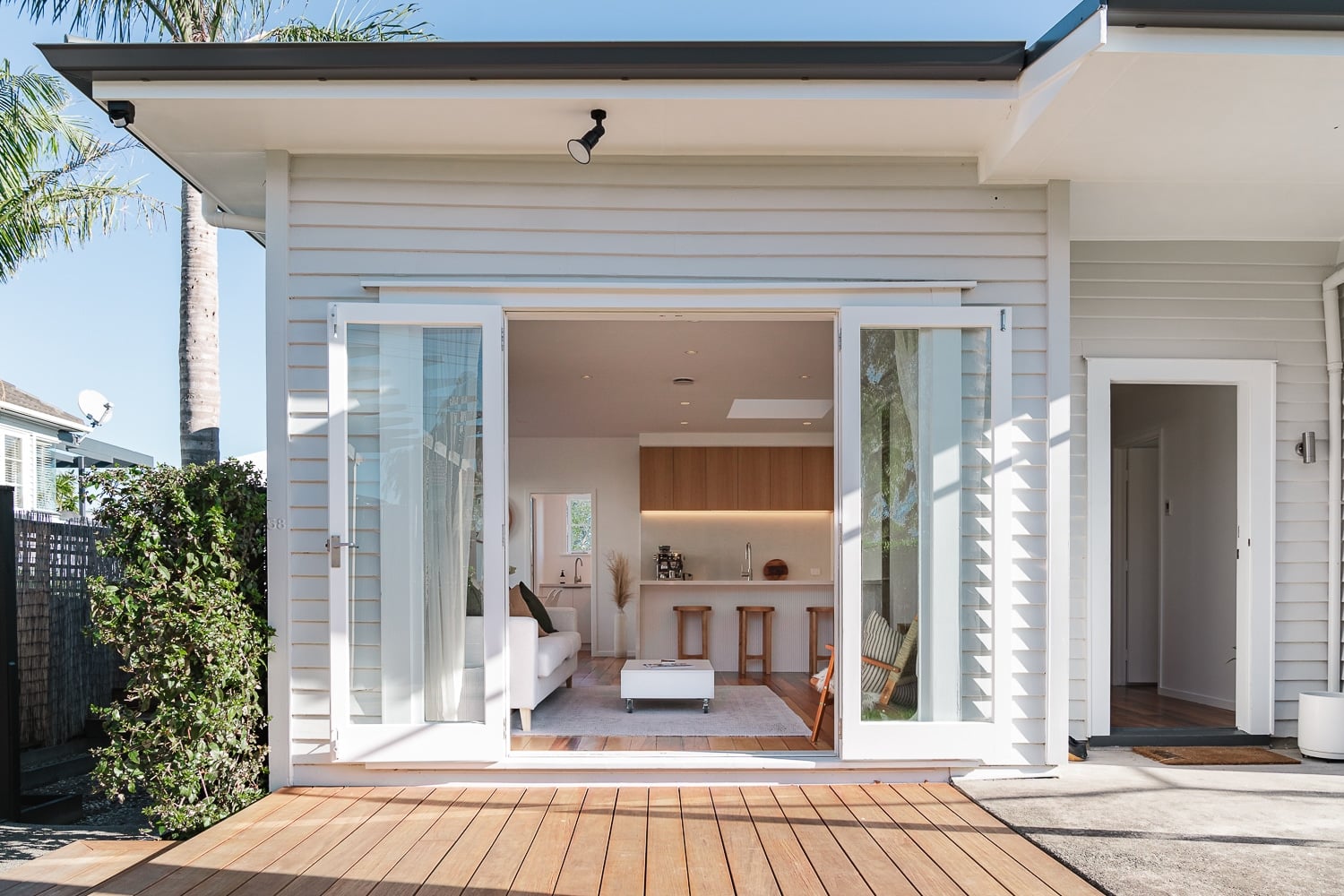 Open-plan living area