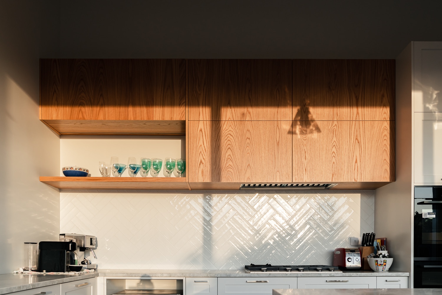 Warm wooden kitchen