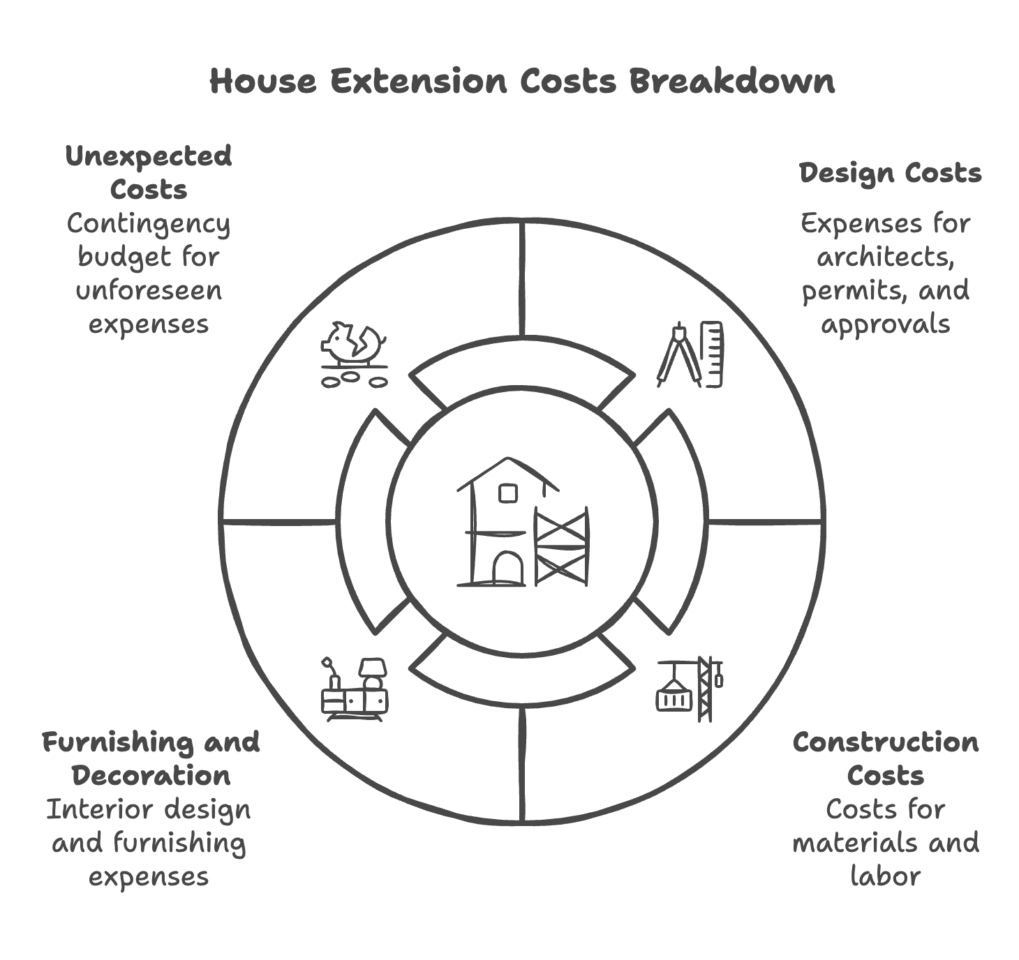 home extension cost breakdown