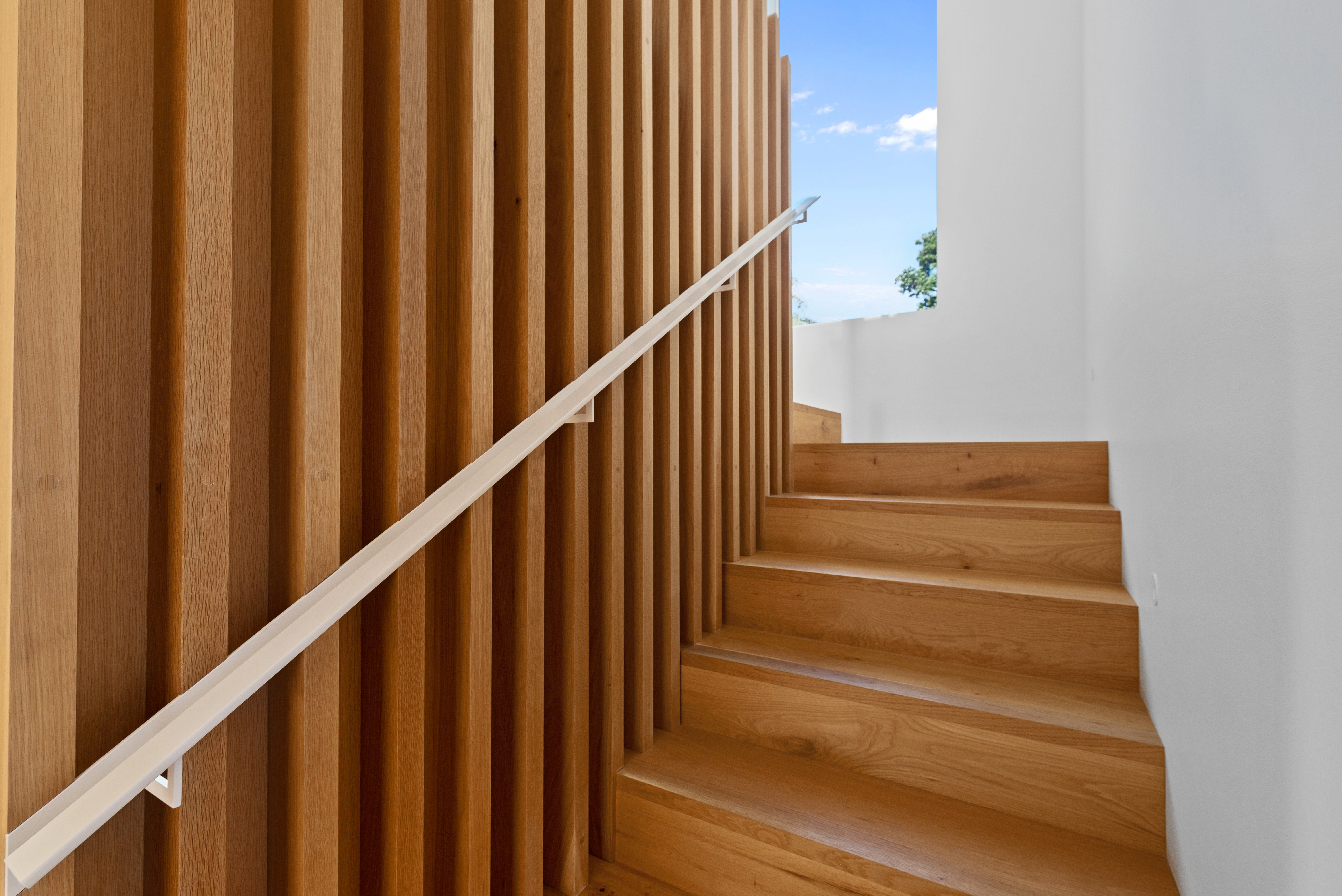 Architectural custom home interior by JRA Construction
