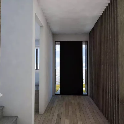 Minimalist Interior Hallway