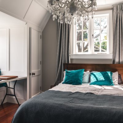 Elegant master bedroom interior