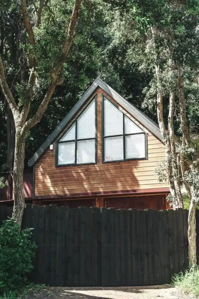 Wooded Cabin Facade