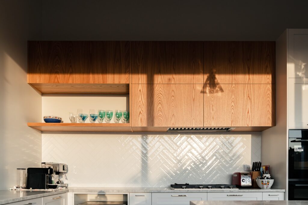 Warm wooden kitchen