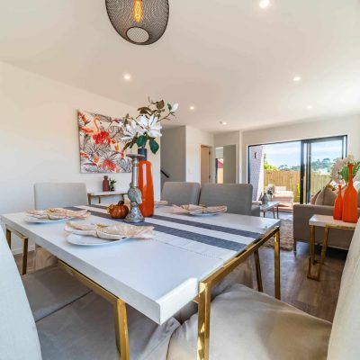 Elegant dining room setup