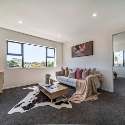 Bright modern living room